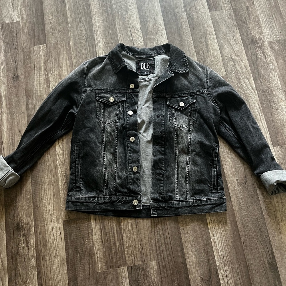 BDG Black Denim Jacket